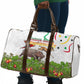 Guinea-Bissau Independence Day Travel Bag African Wildlife Cashew Harvest Cultural Pride