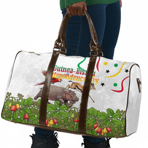 Guinea-Bissau Independence Day Travel Bag African Wildlife Cashew Harvest Cultural Pride