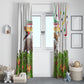 Guinea-Bissau Independence Day Window Curtain African Wildlife Cashew Harvest Cultural Pride