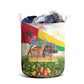 Guinea-Bissau Independence Day Laundry Basket African Wildlife Cashew Harvest National Flag