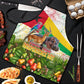 Guinea-Bissau Independence Day Apron African Wildlife Cashew Harvest National Flag