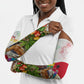 Guinea-Bissau Independence Day Arm Sleeves African Wildlife Cashew Harvest National Flag