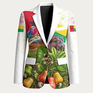 Guinea-Bissau Independence Day Blazer African Wildlife Cashew Harvest National Flag