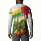 Guinea-Bissau Independence Day Button Sweatshirt African Wildlife Cashew Harvest National Flag