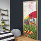 Guinea-Bissau Independence Day Door Cover African Wildlife Cashew Harvest National Flag