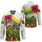 Guinea-Bissau Independence Day Hockey Jersey African Wildlife Cashew Harvest National Flag