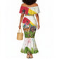 Guinea-Bissau Independence Day Mermaid Dress African Wildlife Cashew Harvest National Flag