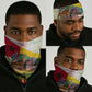 Guinea-Bissau Independence Day Neck Gaiter African Wildlife Cashew Harvest National Flag