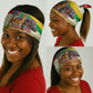 Guinea-Bissau Independence Day Neck Gaiter African Wildlife Cashew Harvest National Flag