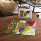 Guinea-Bissau Independence Day Puzzle African Wildlife Cashew Harvest National Flag