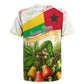Guinea-Bissau Independence Day Rugby Jersey African Wildlife Cashew Harvest National Flag