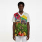 Guinea-Bissau Independence Day Scrub Top African Wildlife Cashew Harvest National Flag