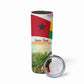 Guinea-Bissau Independence Day Skinny Tumbler African Wildlife Cashew Harvest National Flag