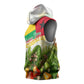 Guinea-Bissau Independence Day Sleeveless Hoodie African Wildlife Cashew Harvest National Flag