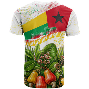 Guinea-Bissau Independence Day T shirt African Wildlife Cashew Harvest National Flag