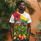 Guinea-Bissau Independence Day T shirt African Wildlife Cashew Harvest National Flag