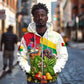 Guinea-Bissau Independence Day Zip Hoodie African Wildlife Cashew Harvest National Flag
