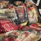 Amunet Back Car Seat Cover with Egyptian Queen Portrait Ancient Mythology