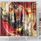 Amunet Shower Curtain with Egyptian Queen Portrait Ancient Mythology
