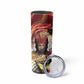 Amunet Skinny Tumbler with Egyptian Queen Portrait Ancient Mythology
