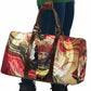 Amunet Travel Bag with Egyptian Queen Portrait Ancient Mythology