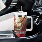 Amunet Tumbler With Handle with Egyptian Queen Portrait Ancient Mythology