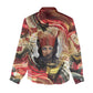 Amunet Women Casual Shirt with Egyptian Queen Portrait Ancient Mythology