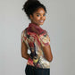 Amunet Women Polo Shirt with Egyptian Queen Portrait Ancient Mythology