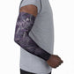 Anput Sacred Urn Arm Sleeves with Papyrus Flowers Egyptian Guardian in Violet Mist