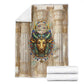 Hathor Blanket with Sacred Cow Head Egyptian Fertility Symbolism
