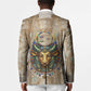 Hathor Blazer with Sacred Cow Head Egyptian Fertility Symbolism