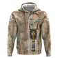 Hathor Hoodie with Sacred Cow Head Egyptian Fertility Symbolism