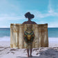 Hathor Sarong with Sacred Cow Head Egyptian Fertility Symbolism