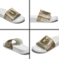 Hathor Slide Sandals with Sacred Cow Head Egyptian Fertility Symbolism
