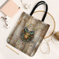 Hathor Tote Bag with Sacred Cow Head Egyptian Fertility Symbolism