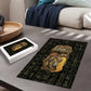 Heqet Ornate Frog Egyptian Puzzle with Hieroglyphic Backdrop in Creation Theme