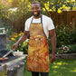 Ra Egyptian Apron Sun God Eye of Ra Fiery Wings Eternal Source Golden Light