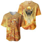Ra Egyptian Baseball Jersey Sun God Eye of Ra Fiery Wings Eternal Source Golden Light