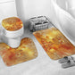 Ra Egyptian Bathroom Set Sun God Eye of Ra Fiery Wings Eternal Source Golden Light