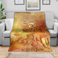 Ra Egyptian Blanket Sun God Eye of Ra Fiery Wings Eternal Source Golden Light