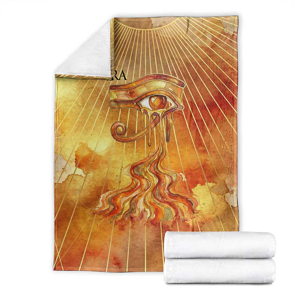 Ra Egyptian Blanket Sun God Eye of Ra Fiery Wings Eternal Source Golden Light