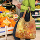Ra Egyptian Grocery Bag Sun God Eye of Ra Fiery Wings Eternal Source Golden Light
