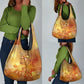 Ra Egyptian Grocery Bag Sun God Eye of Ra Fiery Wings Eternal Source Golden Light