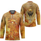 Ra Egyptian Hockey Jersey Sun God Eye of Ra Fiery Wings Eternal Source Golden Light