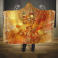 Ra Egyptian Hooded Blanket Sun God Eye of Ra Fiery Wings Eternal Source Golden Light
