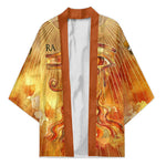 Ra Egyptian Kimono Sun God Eye of Ra Fiery Wings Eternal Source Golden Light