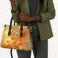 Ra Egyptian Leather Bag Sun God Eye of Ra Fiery Wings Eternal Source Golden Light