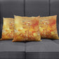 Ra Egyptian Pillow Cover Sun God Eye of Ra Fiery Wings Eternal Source Golden Light