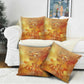 Ra Egyptian Pillow Cover Sun God Eye of Ra Fiery Wings Eternal Source Golden Light
