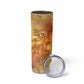 Ra Egyptian Skinny Tumbler Sun God Eye of Ra Fiery Wings Eternal Source Golden Light